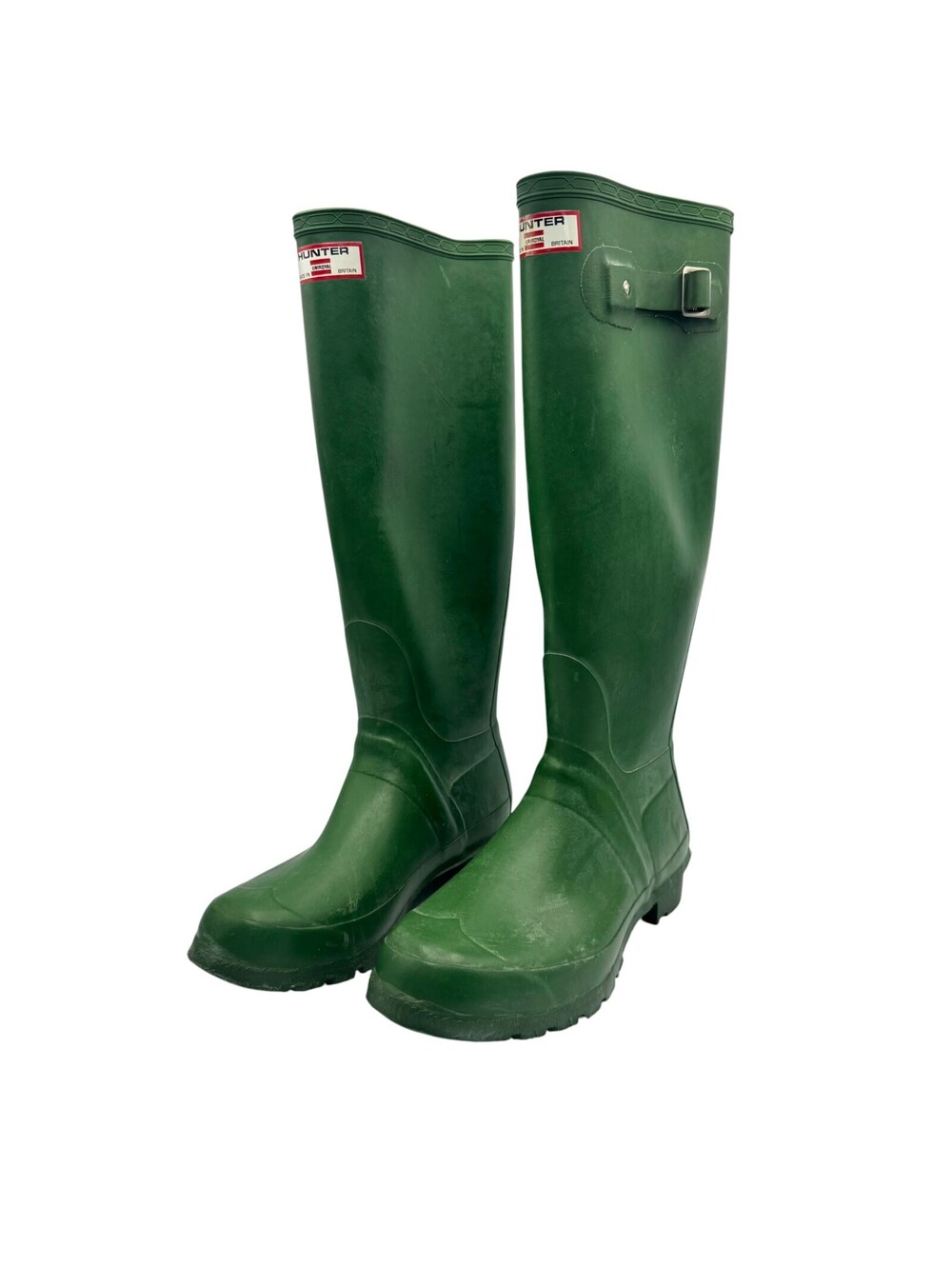 Green Hunter Uniroyal Wellington Boots, UK Size 6 (US 8)